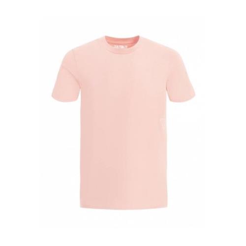 T-shirt met Korte Mouw en Voorkant Print Pure Path , Pink , Heren