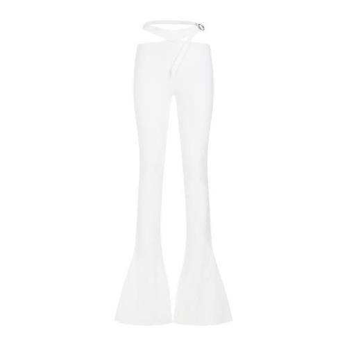 Witte Lange Broek The Attico , White , Dames