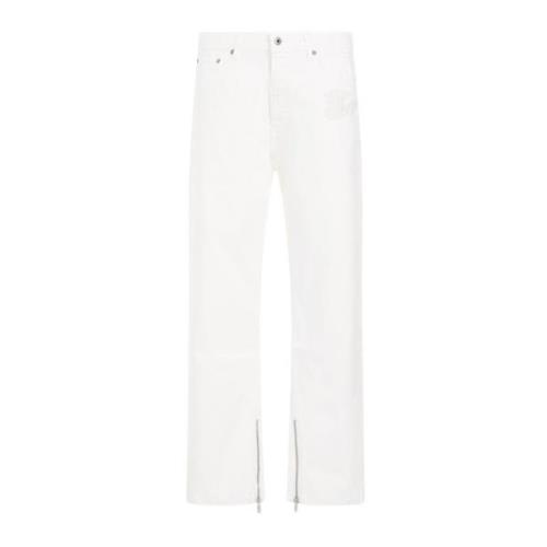 Straight Jeans Off White , White , Heren