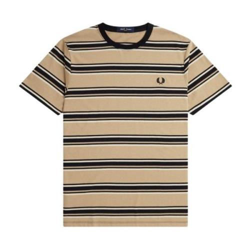 Heren Gestreept T-shirt Fred Perry , Multicolor , Heren