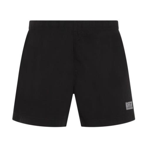 Casual Shorts C.p. Company , Black , Heren