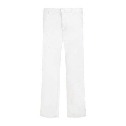 Straight Jeans Carhartt Wip , White , Heren