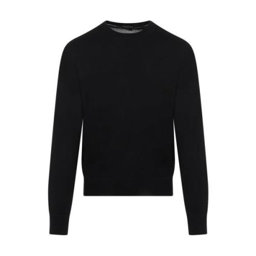 Cashmere-Zijde Sweater in Zwart Tom Ford , Black , Heren