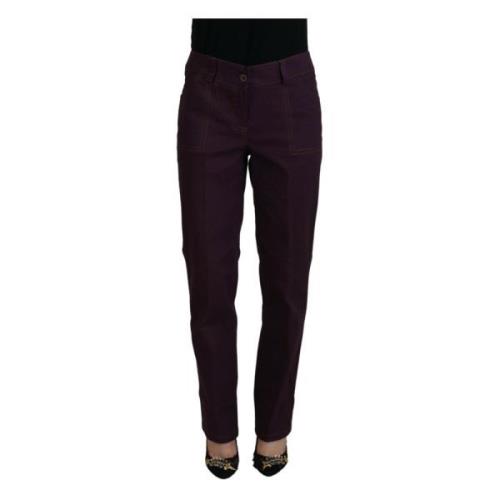 Slim-fit Trousers Bencivenga , Purple , Dames