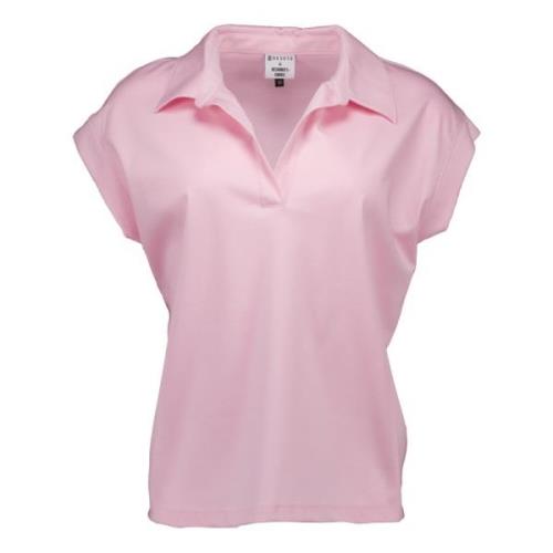 Fiona Lichtroze Polo Shirt Desoto , Pink , Dames