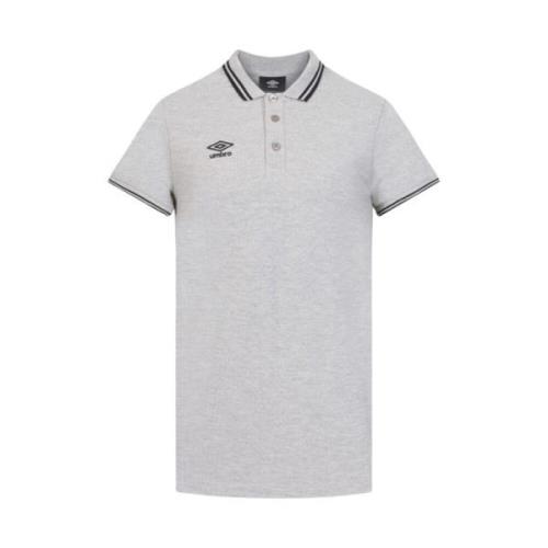 Stijlvol Teamwear Polo Shirt Umbro , Gray , Heren