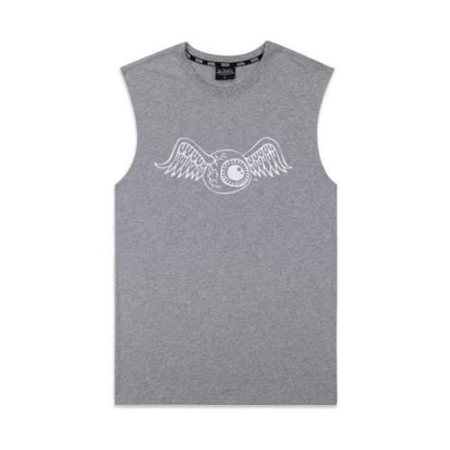 Mouwloze Sport Performance Tank Top VON Dutch , Gray , Heren