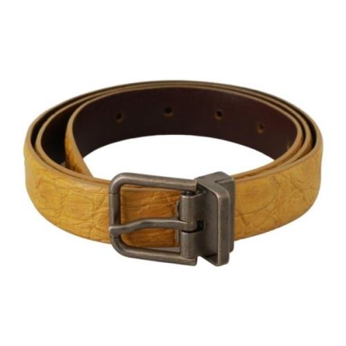 Belts Dolce & Gabbana , Yellow , Heren