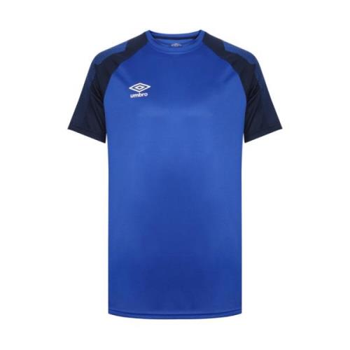 Polyester Teamwear T-shirt Umbro , Blue , Heren