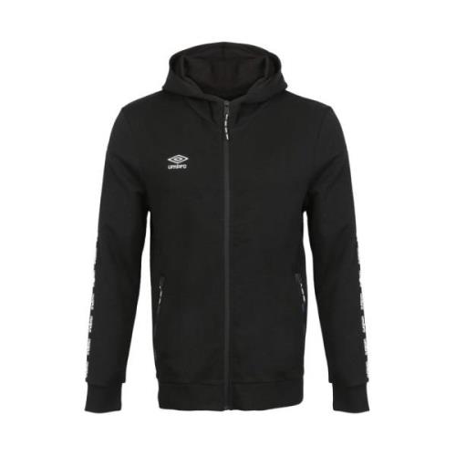 Sportswear Zip-Through Sweatshirt Umbro , Black , Heren