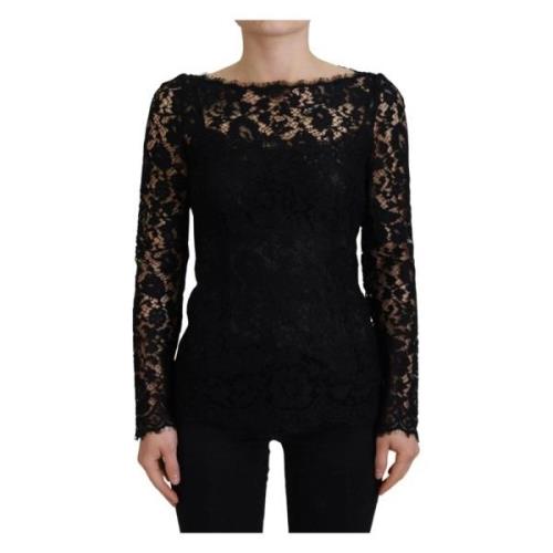 Long Sleeve Tops Dolce & Gabbana , Black , Dames