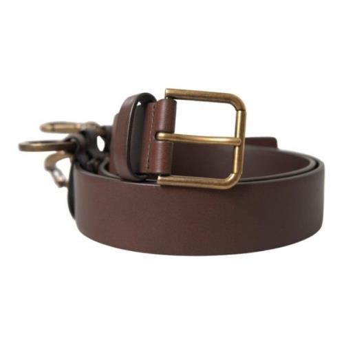 Belts Dolce & Gabbana , Brown , Heren