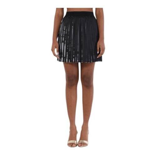 Short Skirts Versace Jeans Couture , Black , Dames