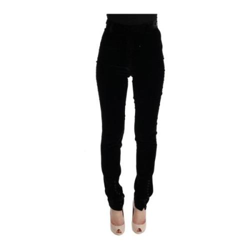 Slim-fit Trousers Ermanno Scervino , Black , Dames