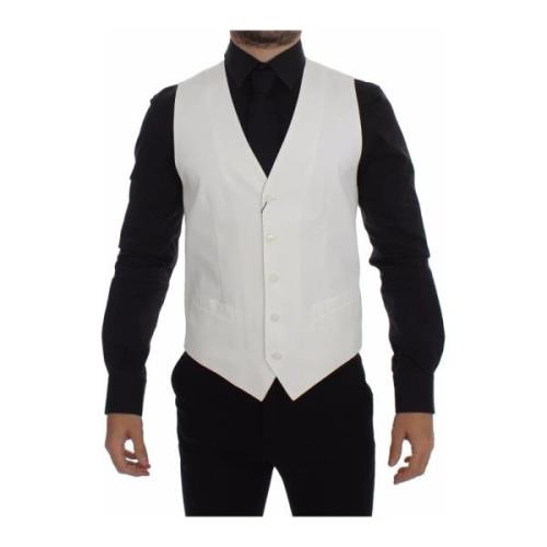 Suit Vests Dolce & Gabbana , White , Heren