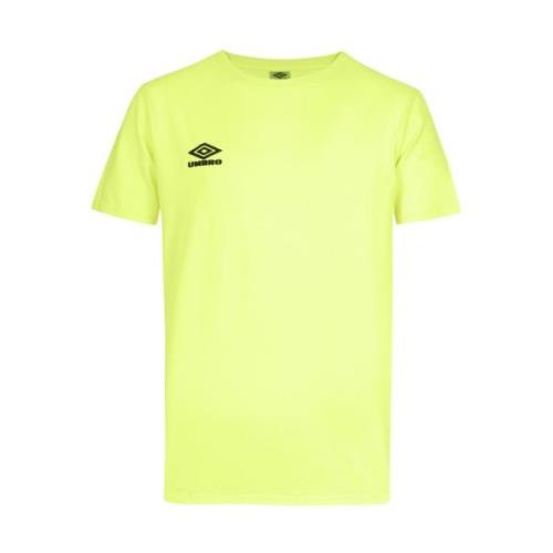 Lifestyle Tee 1 Katoenen T-shirt Umbro , Yellow , Heren