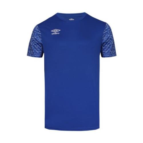 Teamwear Polyester Sportshirt Umbro , Blue , Heren