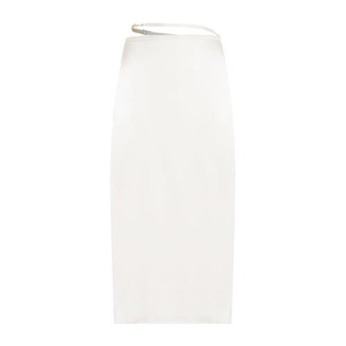 Off White Notte Rok Jacquemus , White , Dames