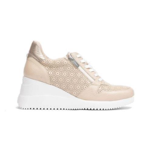 Sneakers Wonders , Beige , Dames