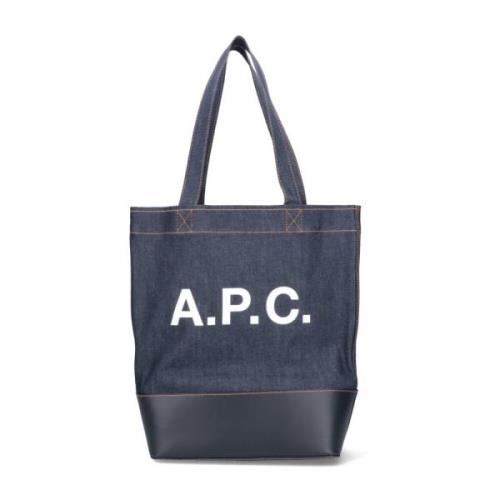 Stijlvolle Tassen A.p.c. , Blue , Heren