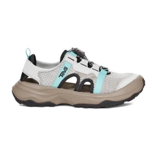 Grijze en Blauwe Dames Wandelsandaal Teva , Multicolor , Dames