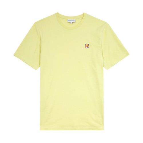 T-Shirts Maison Kitsuné , Yellow , Heren