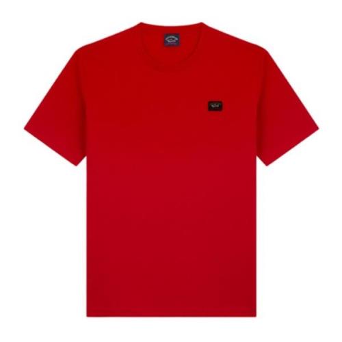 T-Shirts Paul & Shark , Red , Heren