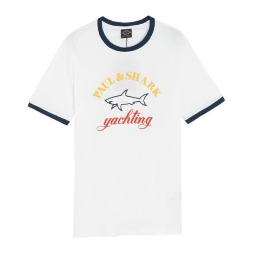 T-Shirts Paul & Shark , White , Heren