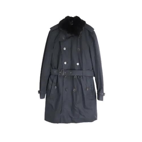 Pre-owned Cotton outerwear Burberry Vintage , Black , Dames