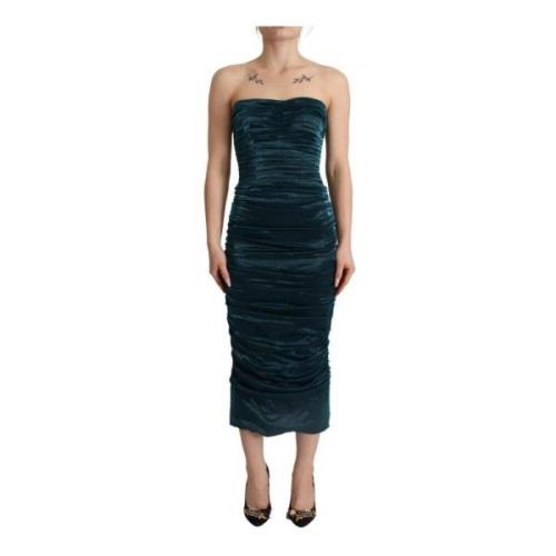 Midi Dresses Dolce & Gabbana , Blue , Dames