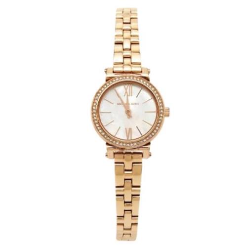 Pre-owned Metal watches Michael Kors Pre-owned , White , Dames