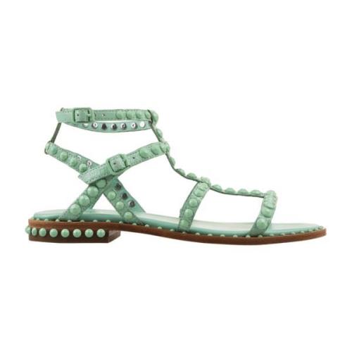 Flat Sandals ASH , Green , Dames