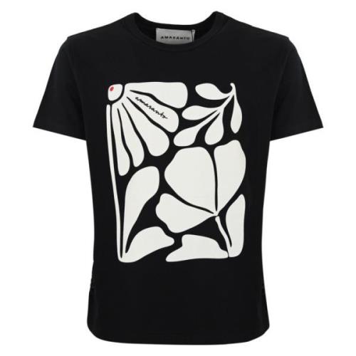 T-Shirts Amaránto , Black , Heren