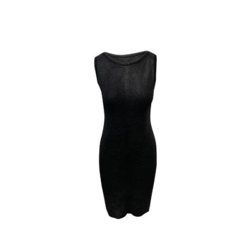 Pre-owned Silk dresses Gucci Vintage , Black , Dames