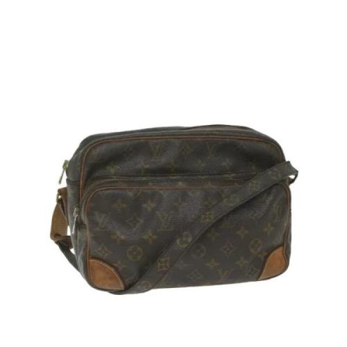 Pre-owned Canvas louis-vuitton-bags Louis Vuitton Vintage , Brown , Da...