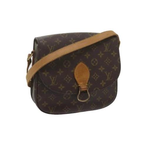 Pre-owned Canvas louis-vuitton-bags Louis Vuitton Vintage , Brown , Da...