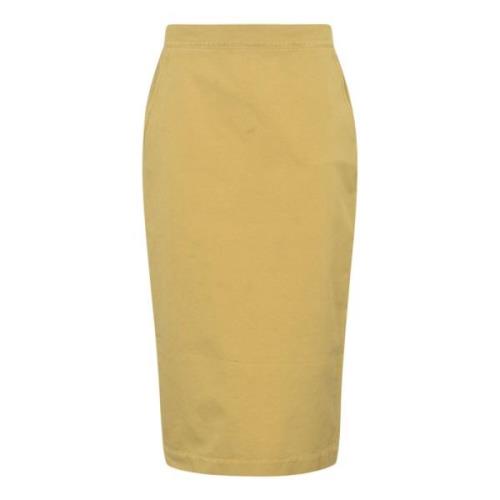 Skirts Max Mara , Yellow , Dames
