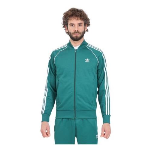 Groene Track Jacket Adicolor Classics SST Adidas Originals , Green , H...