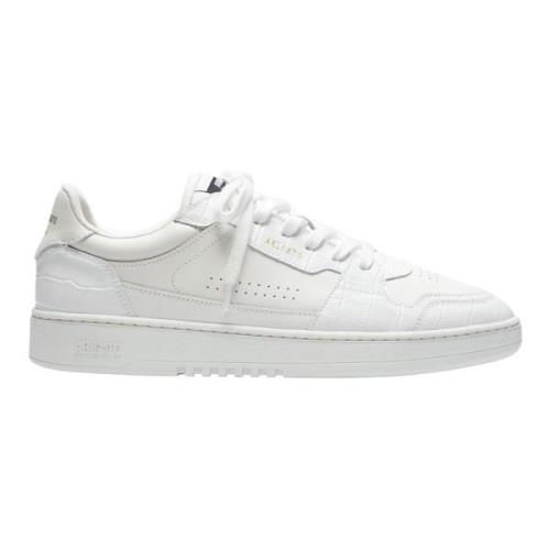 Handgemaakte Leren Sneaker Modern Vintage Design Axel Arigato , White ...