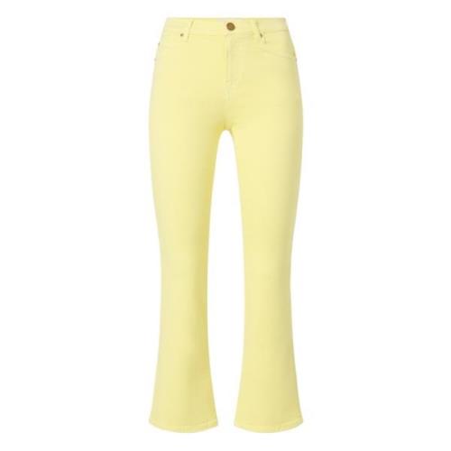 Boot-cut Jeans Pinko , Yellow , Dames