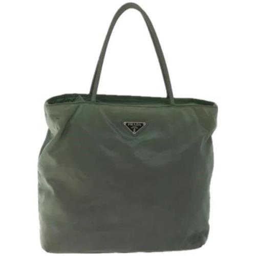 Pre-owned Fabric prada-bags Prada Vintage , Green , Dames