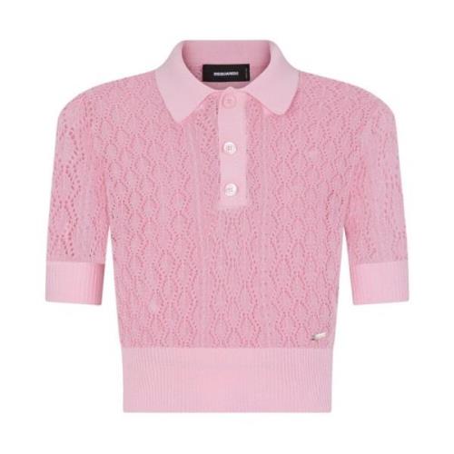 Polo Shirts Dsquared2 , Pink , Dames