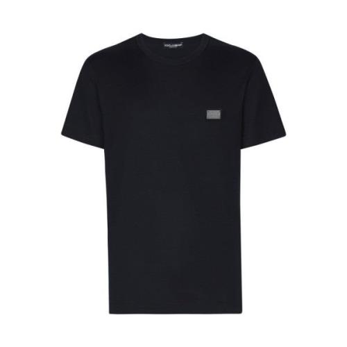 T-Shirts Dolce & Gabbana , Blue , Heren