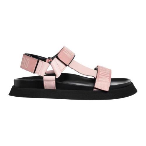 Sandals Moschino , Pink , Dames