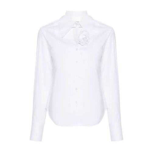 Optisch Wit Shirt Blugirl , White , Dames