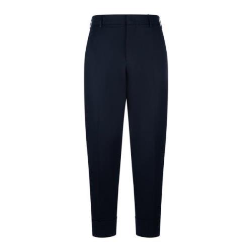 Cropped Trousers PT Torino , Blue , Heren
