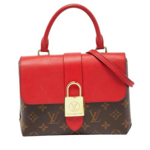 Pre-owned Leather handbags Louis Vuitton Vintage , Brown , Dames