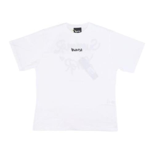 Summer Lover Tee Wit Disclaimer , White , Dames