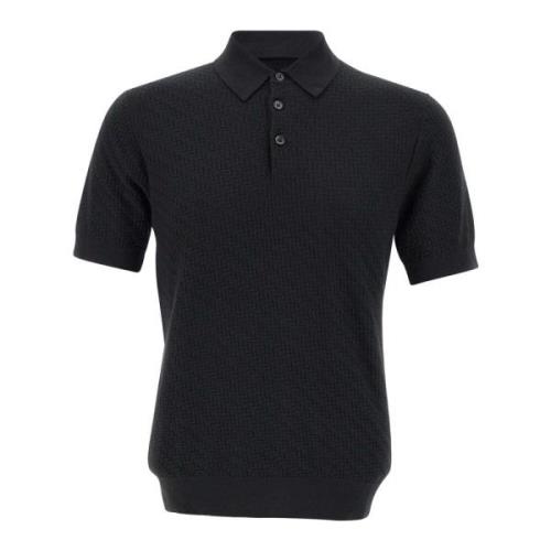Polo Shirts Paolo Pecora , Black , Heren