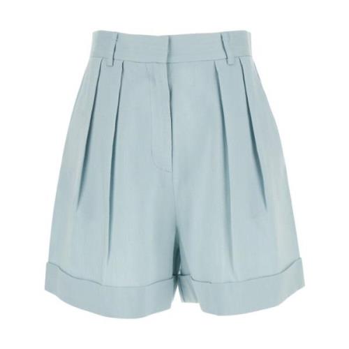 Linnenmix Modieuze Shorts Andamane , Blue , Dames